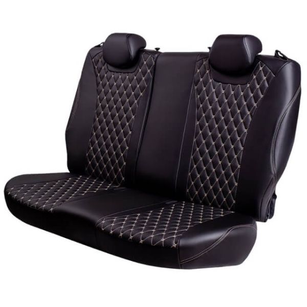 Чехлы Премиум Экокожа Байрон Ромб на Nissan Juke 2010-2019 г.в.