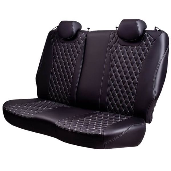 Чехлы Премиум Экокожа Байрон Ромб на Nissan Juke 2010-2019 г.в.