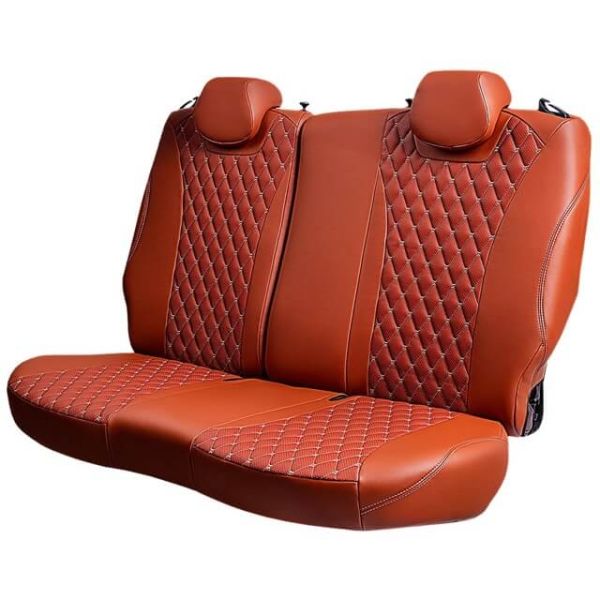 Чехлы Премиум Экокожа Байрон Ромб на Nissan Juke 2010-2019 г.в.