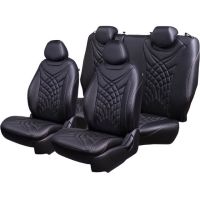 Чехлы Премиум Экокожа Байрон Президент|Жук на Nissan Juke 2010-2019 г.в.