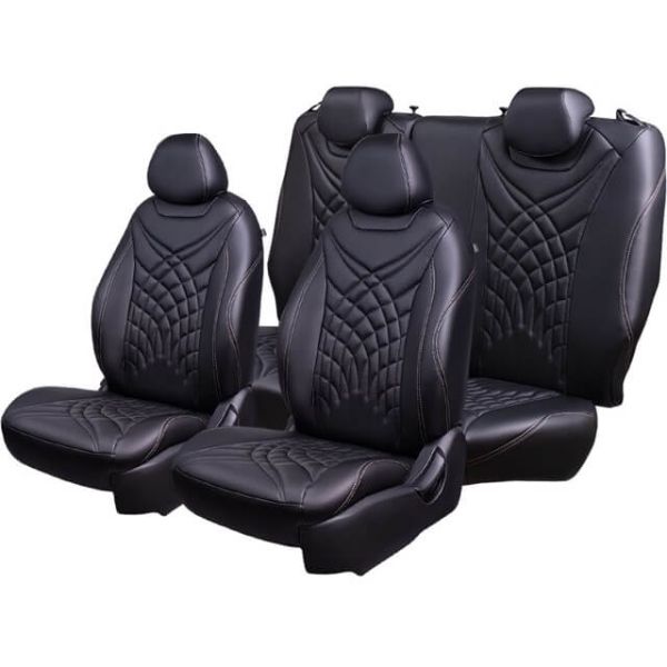 Чехлы Премиум Экокожа Байрон Президент|Жук на Nissan Juke 2010-2019 г.в.