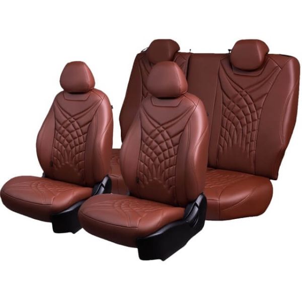 Чехлы Премиум Экокожа Байрон Президент|Жук на Nissan Juke 2010-2019 г.в.