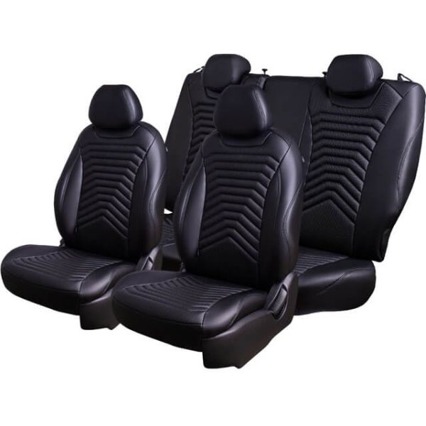 Чехлы Премиум Экокожа Байрон Президент|Жук на Nissan Juke 2010-2019 г.в.