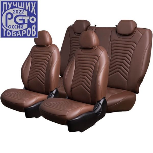 Чехлы Премиум Экокожа Байрон Президент|Жук на Nissan Juke 2010-2019 г.в.