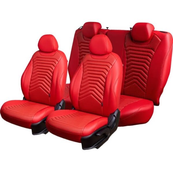 Чехлы Премиум Экокожа Байрон Президент|Жук на Nissan Juke 2010-2019 г.в.