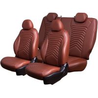 Чехлы Премиум Экокожа Байрон Президент|Жук на Nissan Juke 2010-2019 г.в.