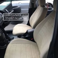 Чехлы Автопилот Алькантара на Москвич 3 (2022+) Чехлы Автопилот Алькантара на Москвич 3 (2022+)