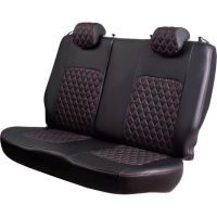 Чехлы Экокожа Турин Ромб на Nissan Juke 2010-2019 г.в.